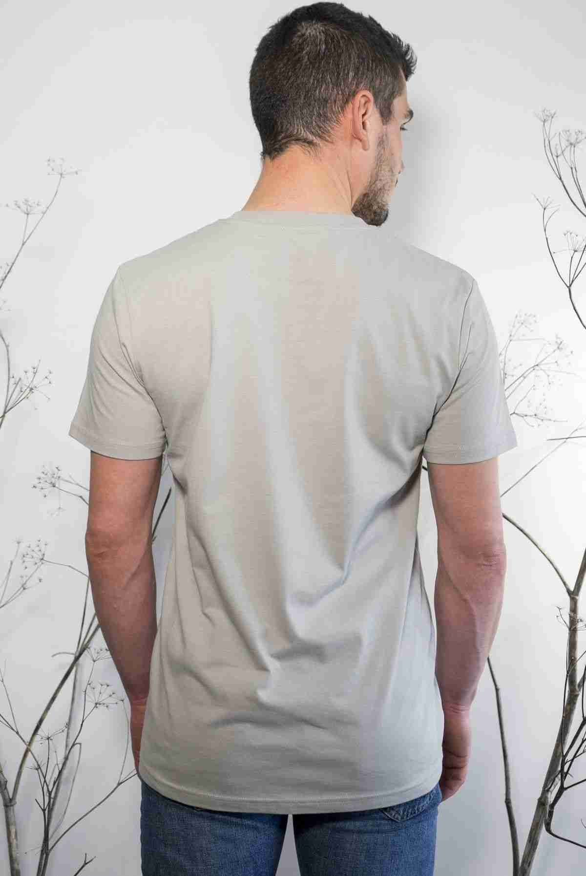 Camiseta hombre Lobo sostenible-sirem wild