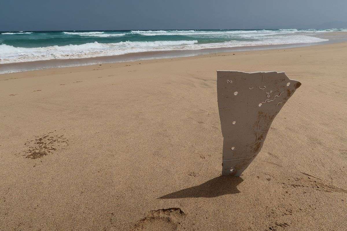 basura playa-plastico mar-cofete-fuerteventura