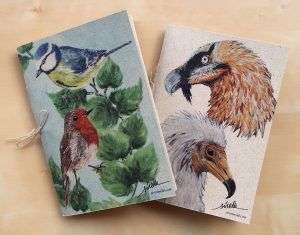 libretas animales aves-sirem wild-papel hierba