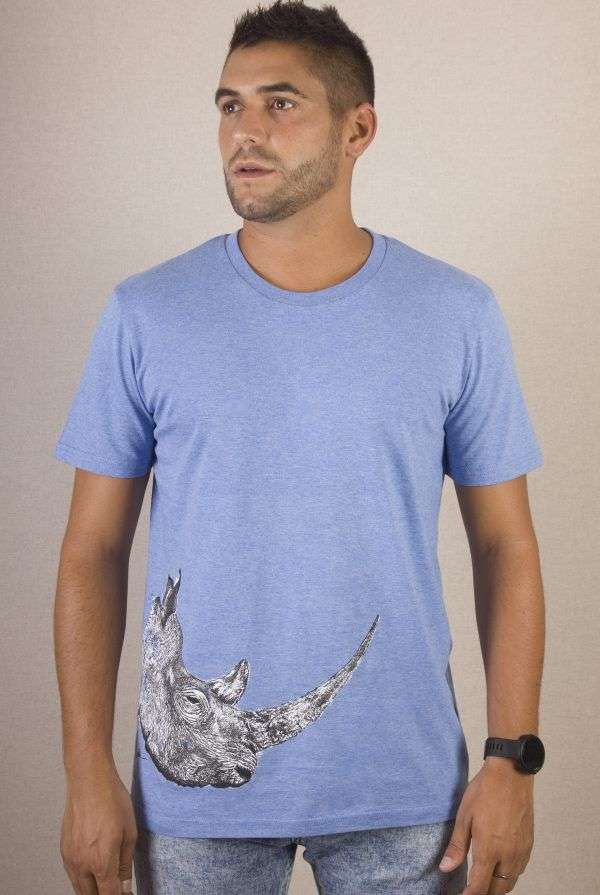 Camiseta hombre Rinoceronte-sirem wild