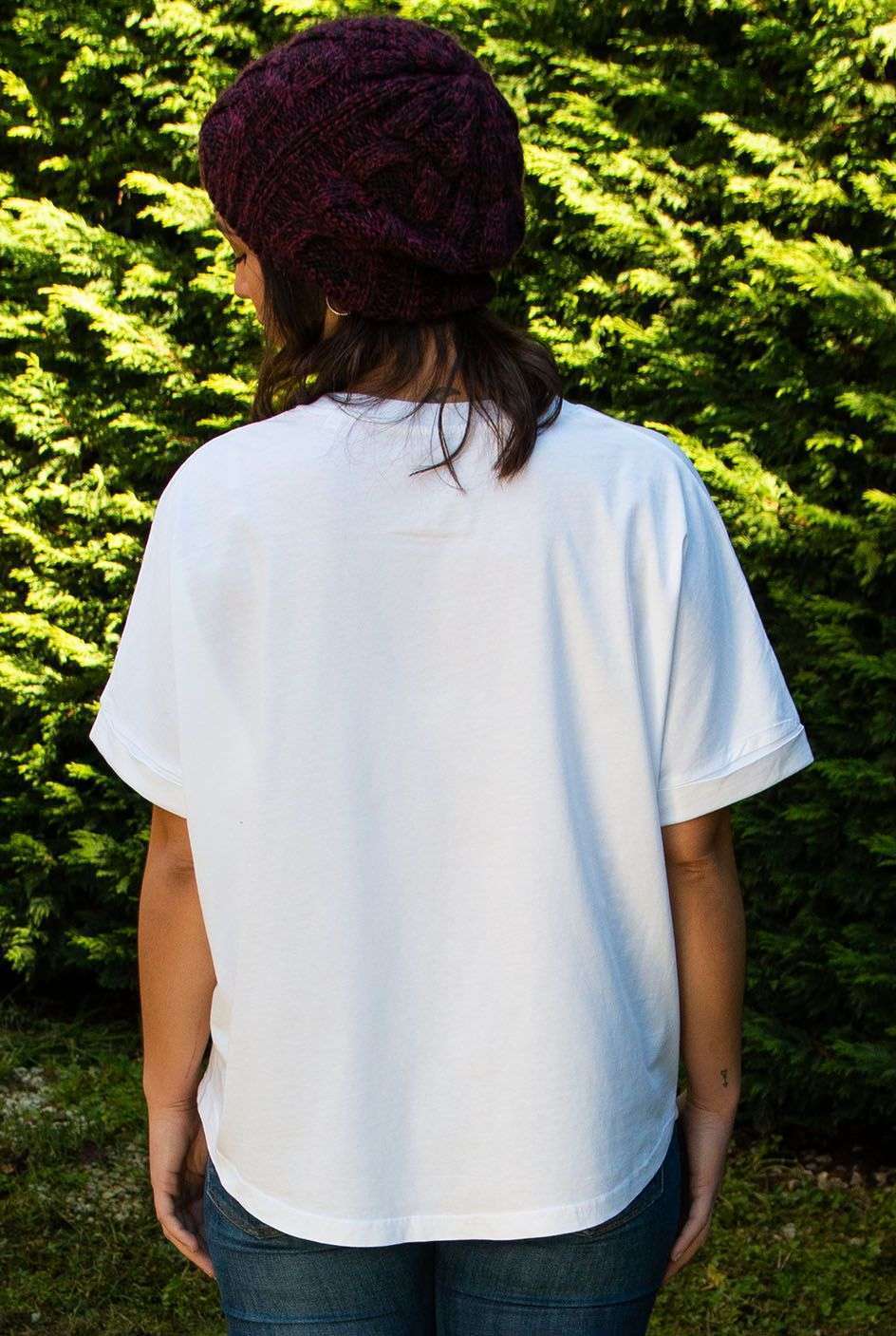 Camiseta-mujer aire-alejandra-sirem wild-algodon organico