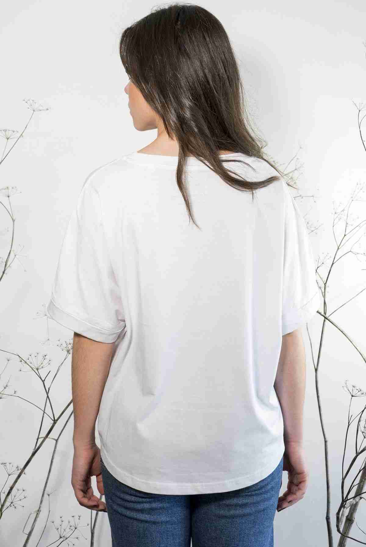 Camiseta mujer Lavanda sostenible-sirem wild