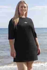 vestido mujer tiburon ballena-algodon organico-sirem wild